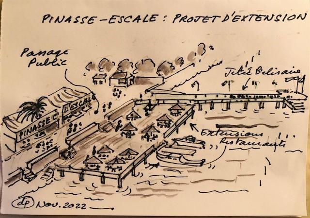 Extension Pinasse Escale