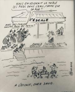 L'Escale les pieds dans l'eau