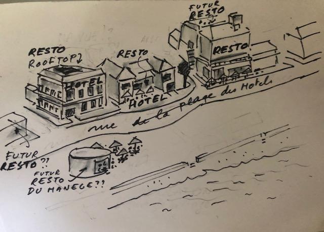 Rue des Hotels et Restaurants